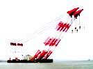 Floating cranes from China