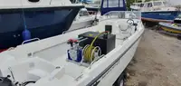 HOLDING TANK PUMP OUT BOAT