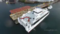 Catamaran 142 Pax with cargo room / crane