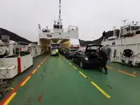 RO -RO Car Ferry with 300 tonn deck cargo