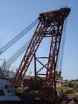 SHEERLEG FLOATING CRANE