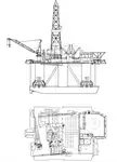 SELF PROPELLED, SEMI SUBMERSIBLE OFFSHORE DRILLING UNIT