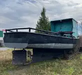 1995 30' x 9' Steel Work Boat Powered by Detroit